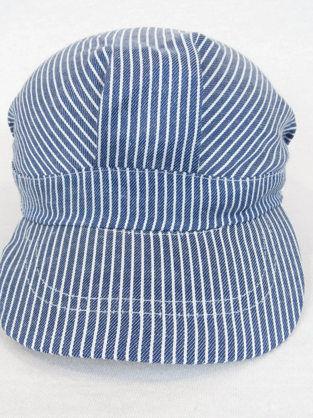 Oriental Trading Co Snapback Hat Striped Train Conductor Dress Up Play Cap